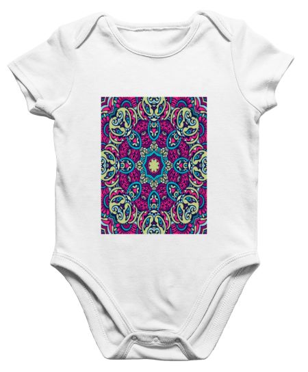 Mandala Four Onesie