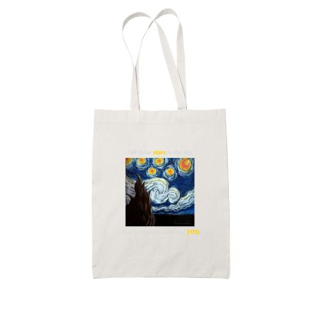 The Starry Night- Lemon Cookie Tote Bag
