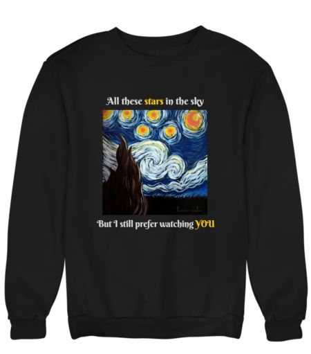 The Starry Night- Lemon Cookie Sweatshirt