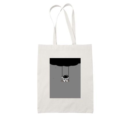 Lonely astronaut  White Tote Bag