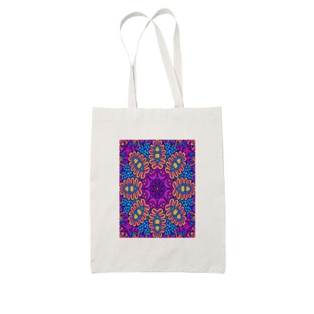 Mandala Seven White Tote Bag