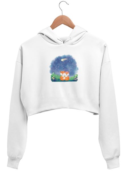 Make A Wish! Crop Hoodie