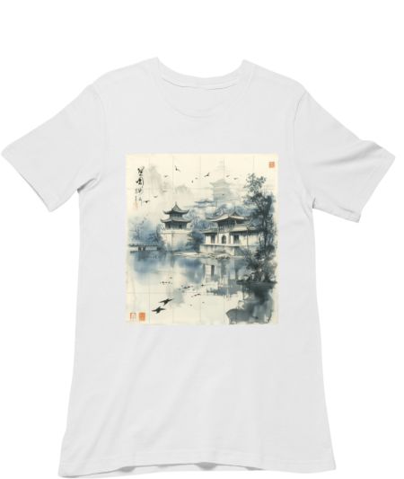 old Japanese Architecture Regular T-Shirt