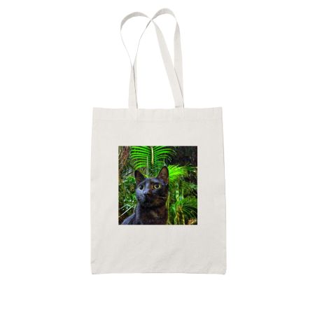 Deep Green Eyes White Tote Bag