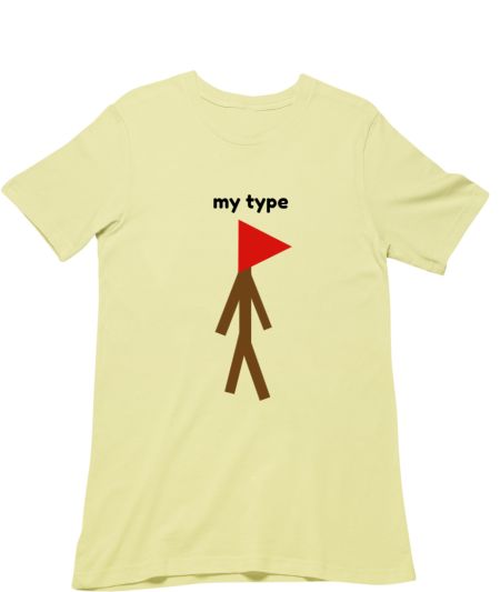 walking red flag Regular T-Shirt