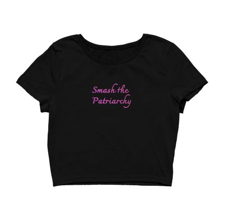 Smash the patriarchy  Crop Top