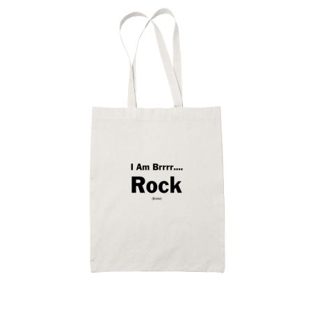 I'm broke White Tote Bag