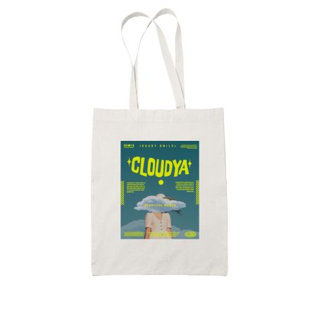 Cloudya - Cloud Lovers White Tote Bag