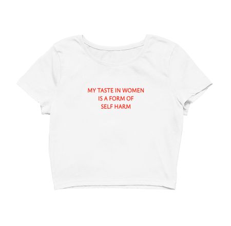 Taste in Women Crop Top