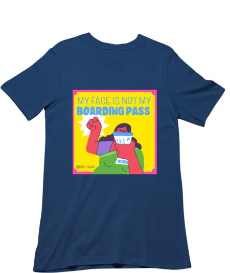 My Face is Not Boarding Pass Regular T-Shirt