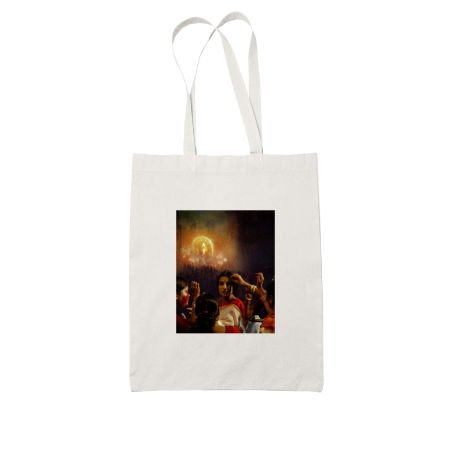 Kahaani X Pratima Visarjan White Tote Bag