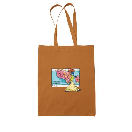 Be Sweet Like Cotton Candy Colored Tote Bag