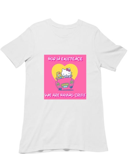 Existential crisis kitty Classic T-Shirt