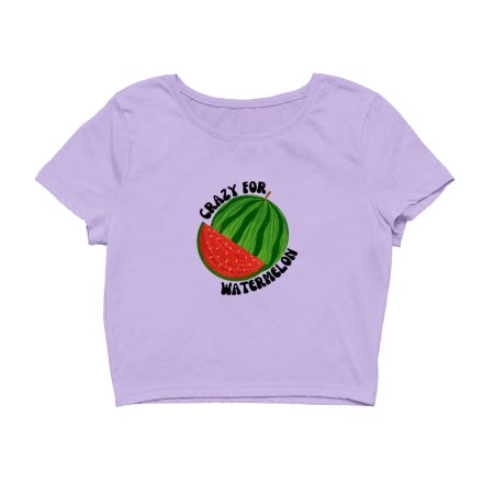 Crazy 4 Watermelon Crop Top