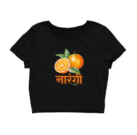 Naarangi Toffee (Orange Candy) Crop Top