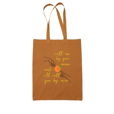 Call me by your name Colored Tote Bag