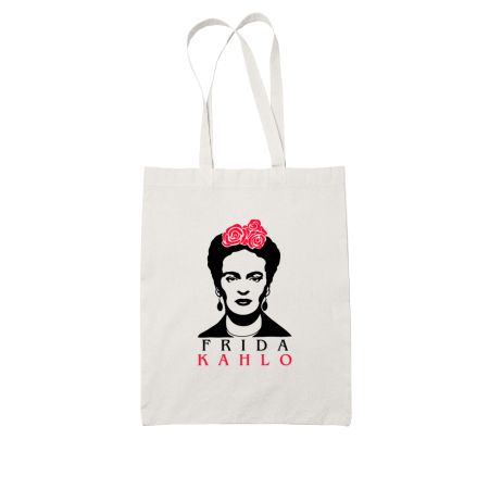 Frida Kahlo White Tote Bag