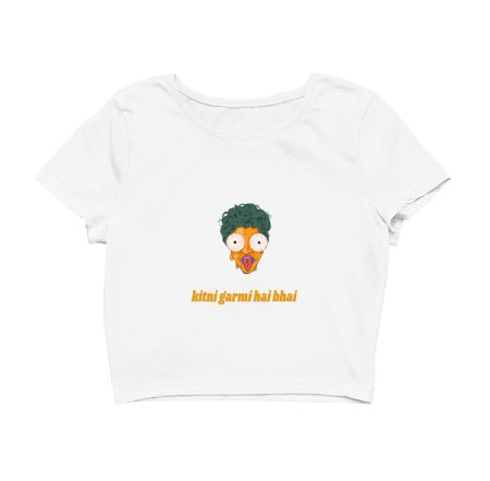 Kitni Garmi Hai Bhai Crop Top