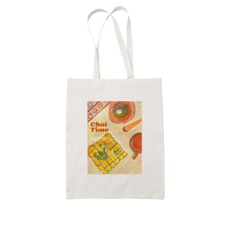 Chai Time Tote Bag