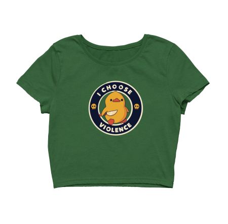 Violent Duck Crop Top