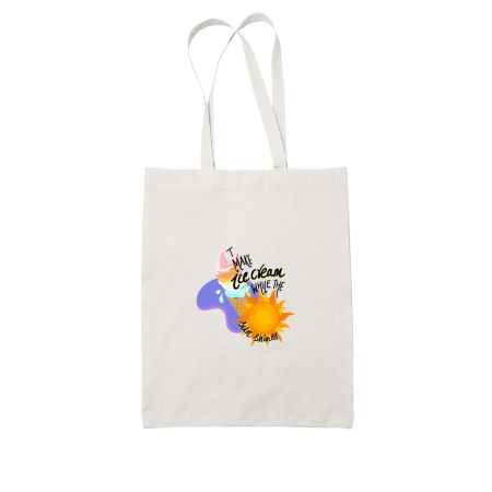 Icecream White Tote Bag