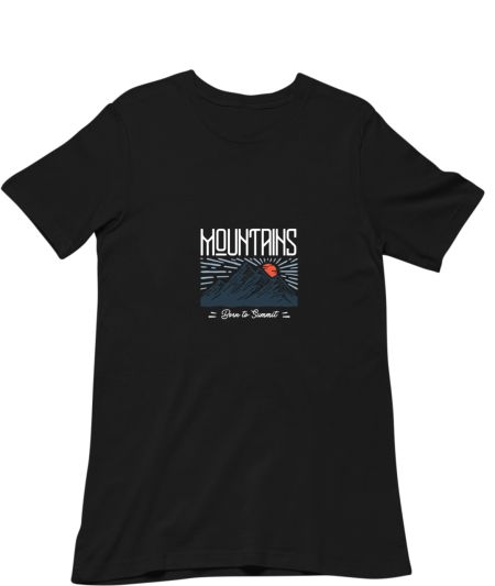 Mountains born to Summit Classic T-Shirt