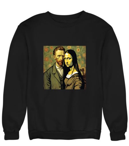 Van Gogh X Mona Lisa Sweatshirt