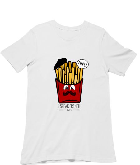 I Speak French Fries Classic T-Shirt