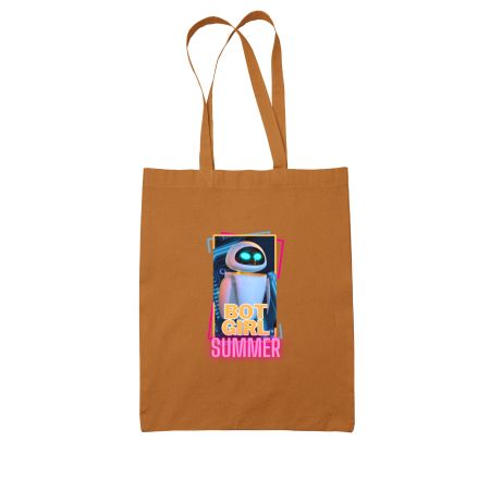 Bot Girl Summer Colored Tote Bag