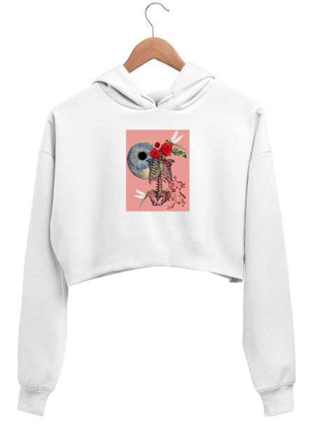 Surreal Vision  Crop Hoodie