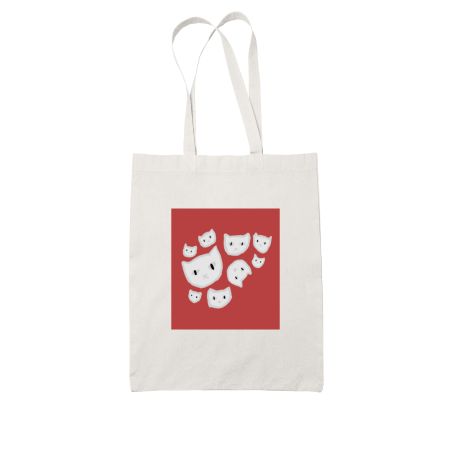 meow meow meri shatki White Tote Bag