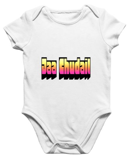 Delhi Belly - Typography  Onesie