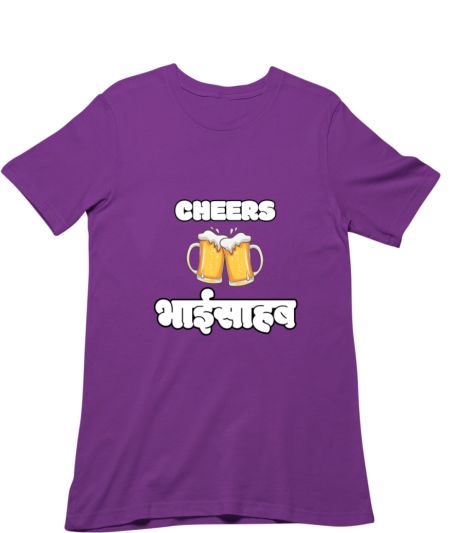 Cheers bhaisahab Regular T-Shirt