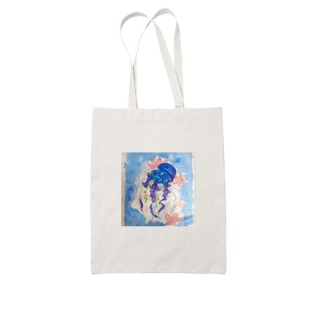 Flora jellyfish  White Tote Bag