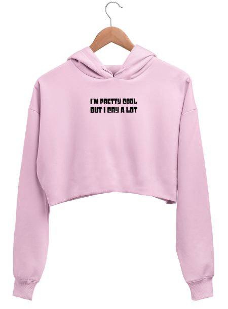 Pretty cool Crop Hoodie