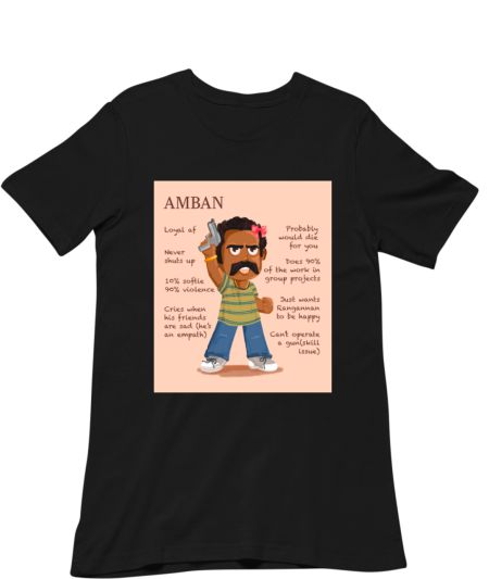 Amban Aavesham character tee  Regular T-Shirt
