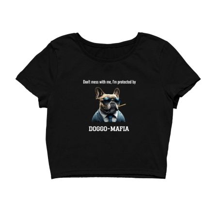 Doggo-Mafia Crop Top