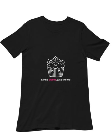Cheerful Cupcake Regular T-Shirt