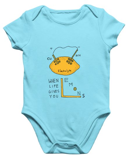 lemon battery funny quote Onesie