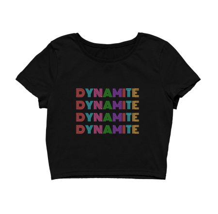 BTS DYNAMITE Crop Top