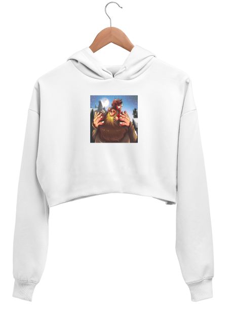 Harry & Hagrid Crop Hoodie
