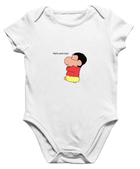 Shinchan on the left Onesie