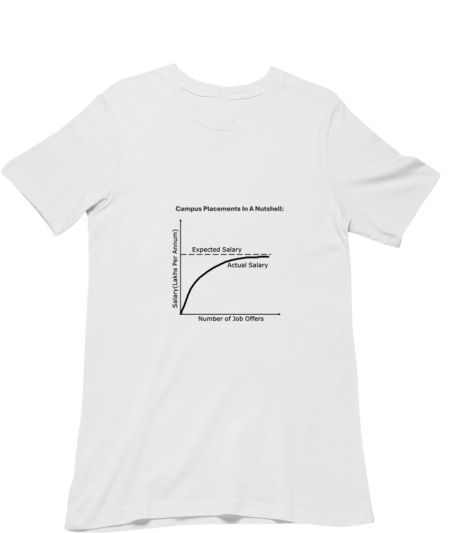 Reality of Campus Placements Regular T-Shirt