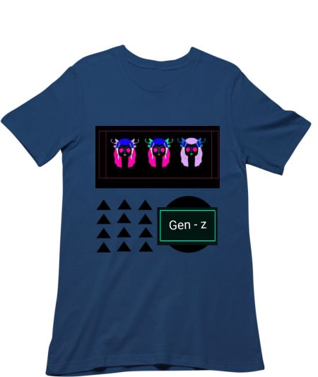 1. Gen z  Regular T-Shirt