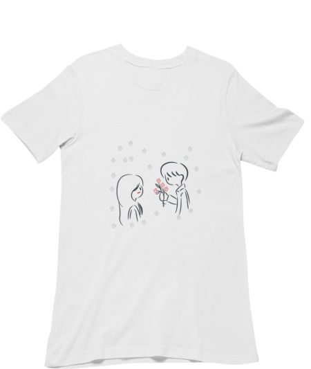 Couple Goals giving flowers Regular T-Shirt