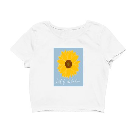 Sunflower  Crop Top