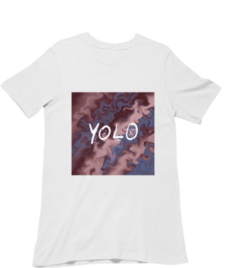 YOLO abstract design Regular T-Shirt