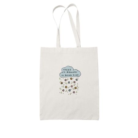 Being kind is brave Tote Bag
