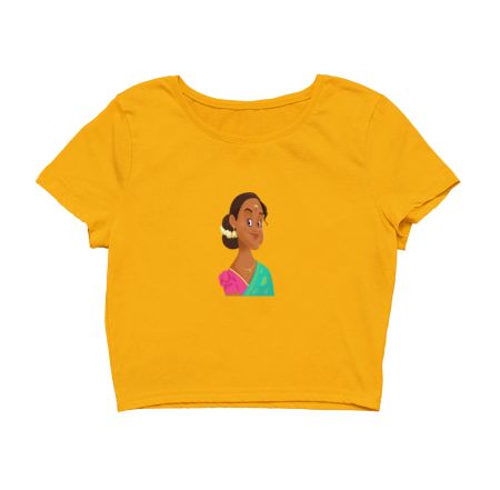 south indian Crop Top