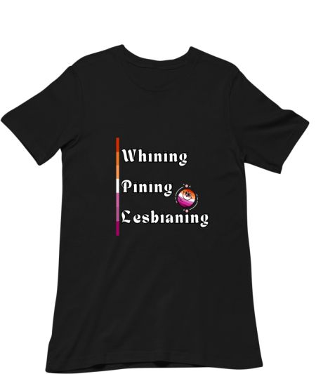 The Pining Lesbian Pride Regular T-Shirt